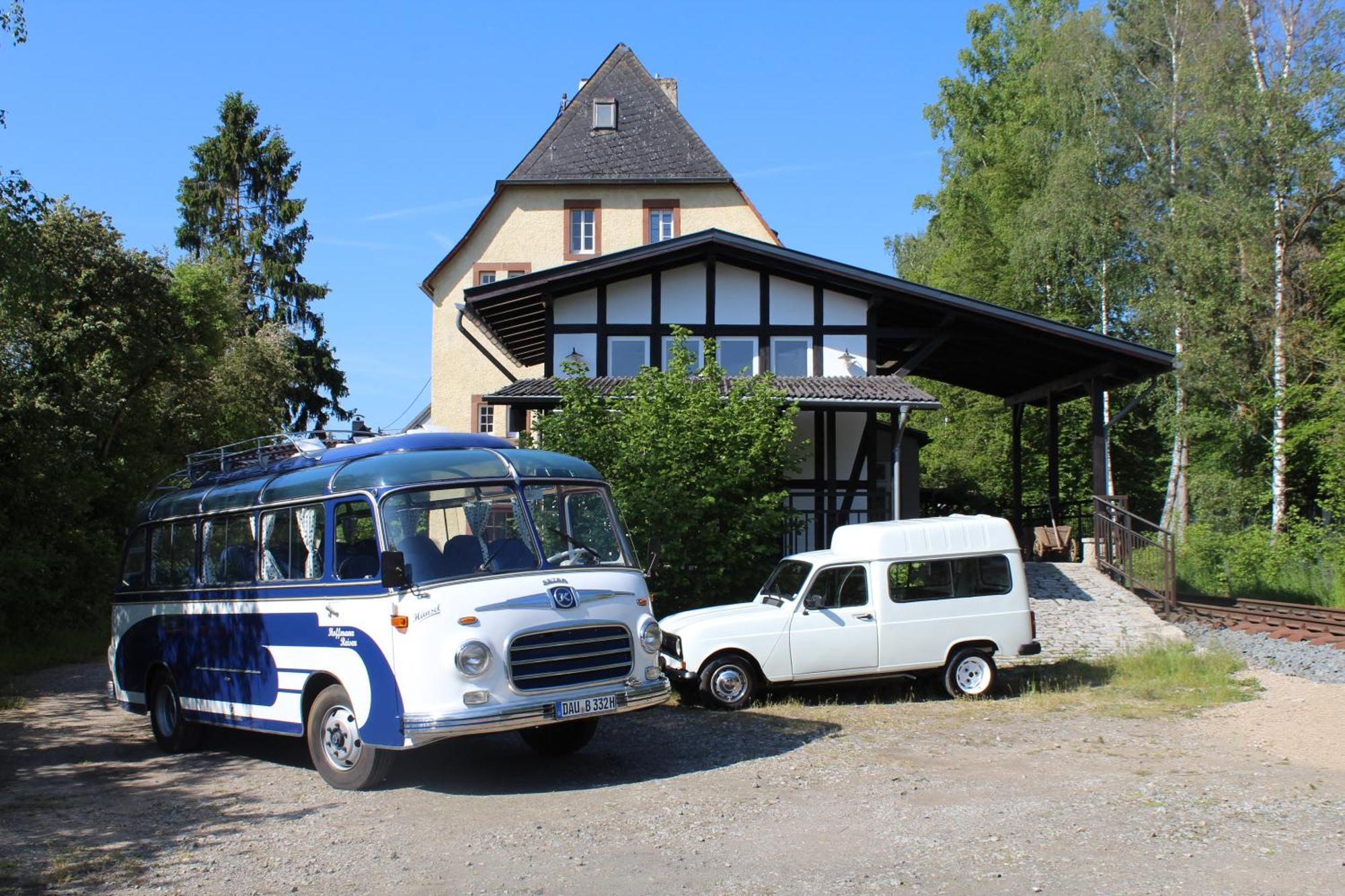 Museumsbahnhof Ahuette Hotel Uxheim Exterior photo