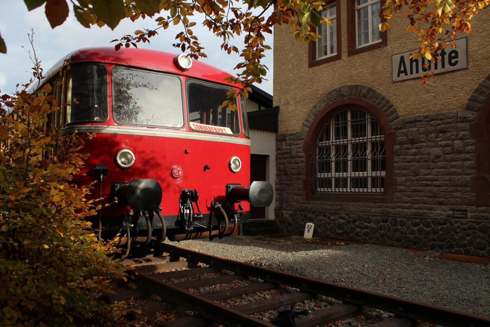 Museumsbahnhof Ahuette Hotel Uxheim Exterior photo